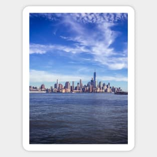 Manhattan Skyline New York City Sticker